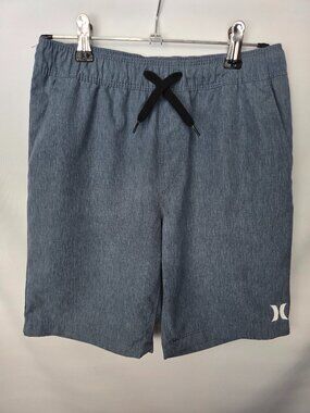 Hurley Boys Stretch Dry Fabric Shorts(Blue)